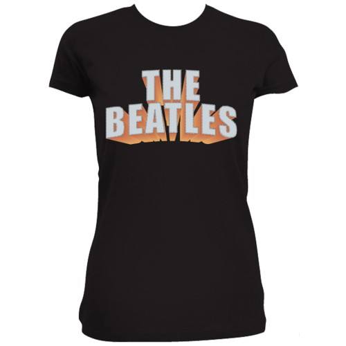 Girlie shirt Beatles 3D Logo 83523