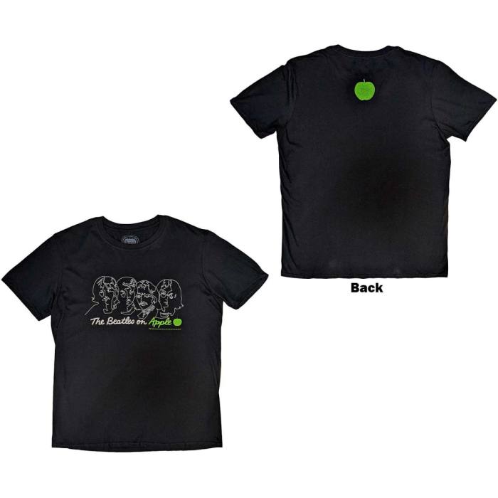 T-shirt Beatles On Apple (Black) 83605