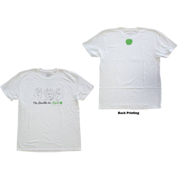 T-shirt Beatles On Apple (White) 83611