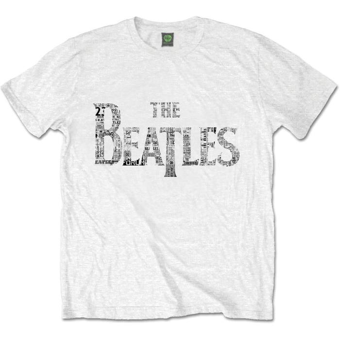 T-shirt Beatles Drop T Tickets (bela) 83683