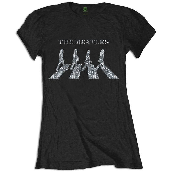 Girlie shirt Beatles Abbey Road Diamante 83774