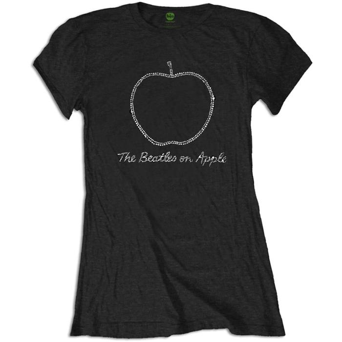 Girlie shirt Beatles On Apple Crystals (Black) 83777