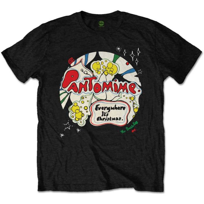 The Beatles T-shirt: Pantomime (črna) 84191