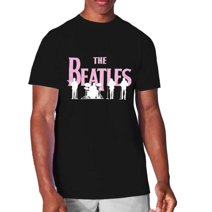 Band Silhouettes T-shirt The Beatles (Black) 84303