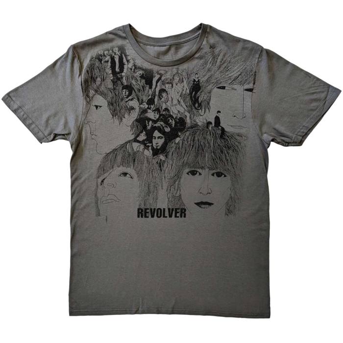 T-shirt Beatles Revolver Charcoal Grey 84396