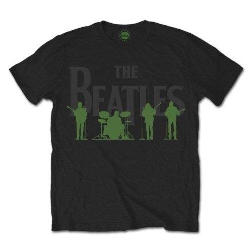 T-shirt Beatles Saville Row Line Up Green Silhouette 84427