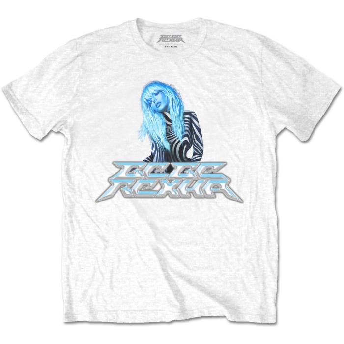Bebe Rexha T-shirt Silver Logo (bela) 84552
