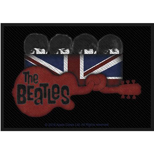Našitek Beatles Guitar & Union Jack 84610