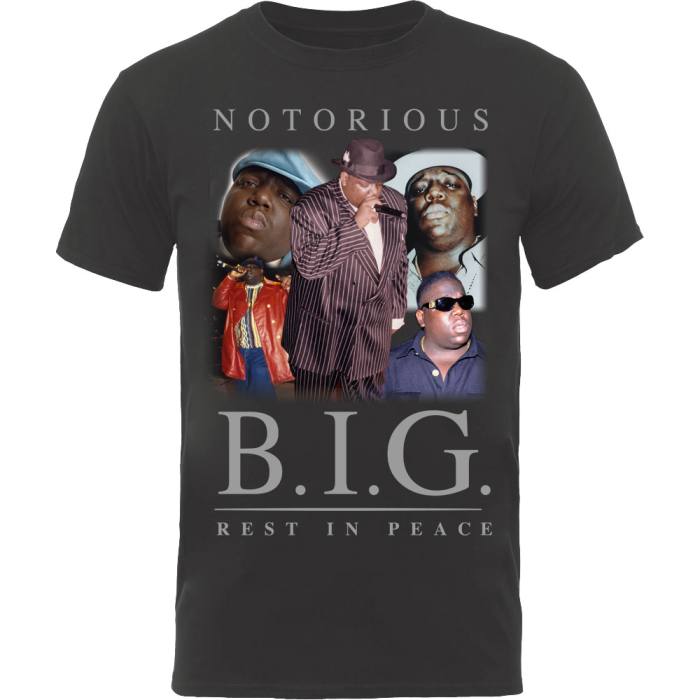 Notorious B.I.G. T-shirt Collage 84789