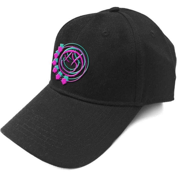Kapa Baseball Blink-182 - Double Six Arrows Smiley Black 85394