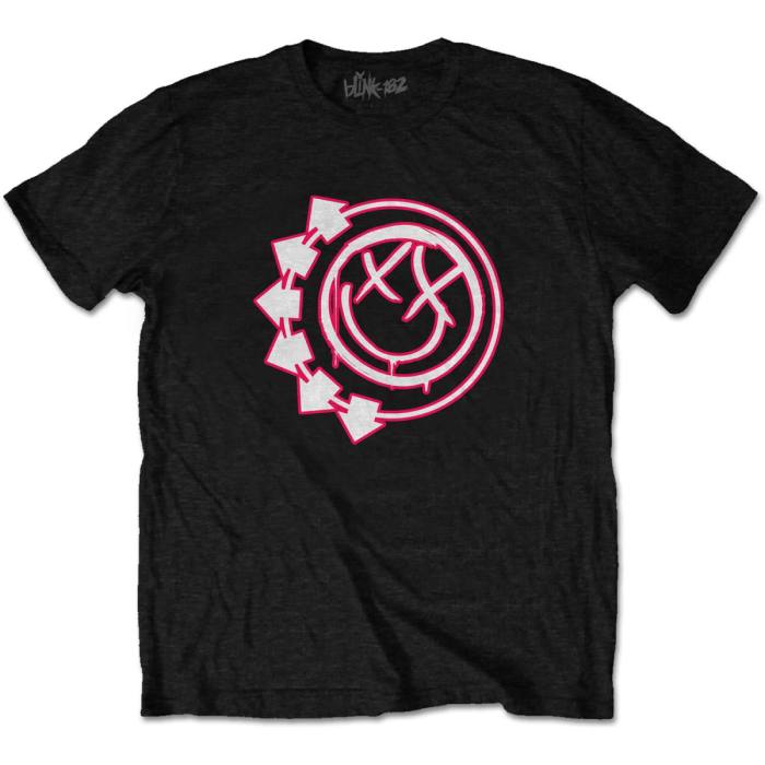 Blink-182 Otroška T-shirt Six Arrow Smiley (črna) 85452