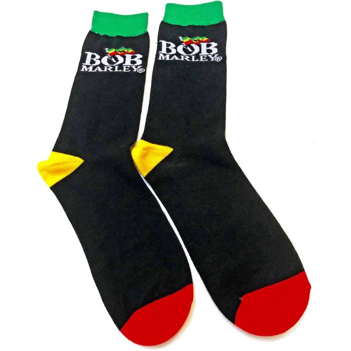 Bob Marley Unisex Ankle Socks: Logo (Black) (UK Size 7 - 11) 85565