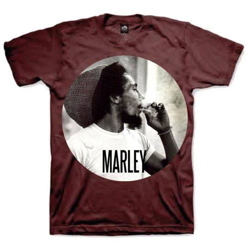 T-shirt Bob Marley Smokin Circle 85584