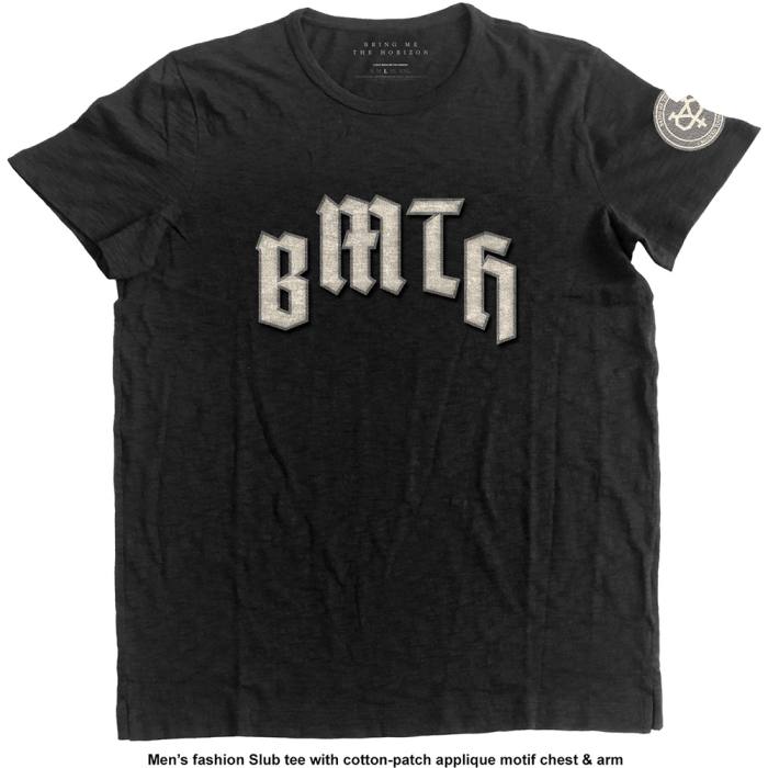 T-shirt Bring Me The Horizon Crooked Young Applique 85814