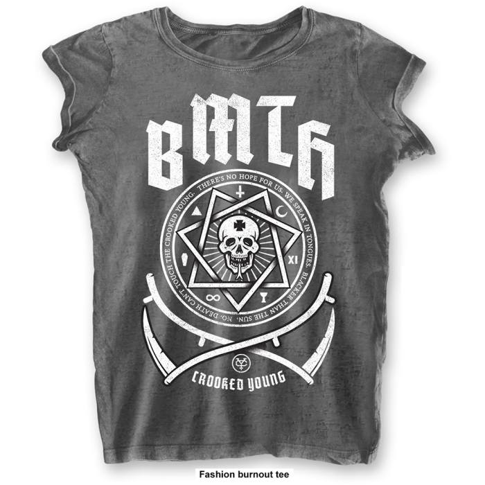 Girlie shirt Bring Me The Horizon – Crooked Young (charcoal grey) 85822