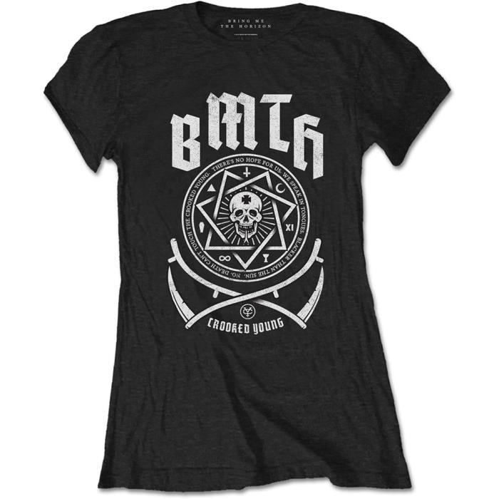 Girlie T-shirt Bring Me The Horizon Crooked (Black) 86088