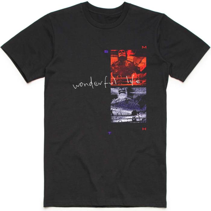 Bring Me The Horizon T-shirt Wonderful Life 86164