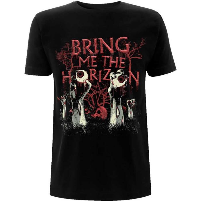 Bring Me The Horizon T-shirt Graveyard Eyes (črna) 86263