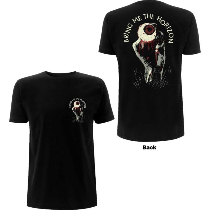Bring Me The Horizon T-shirt Zombie Eye (črna) 86274