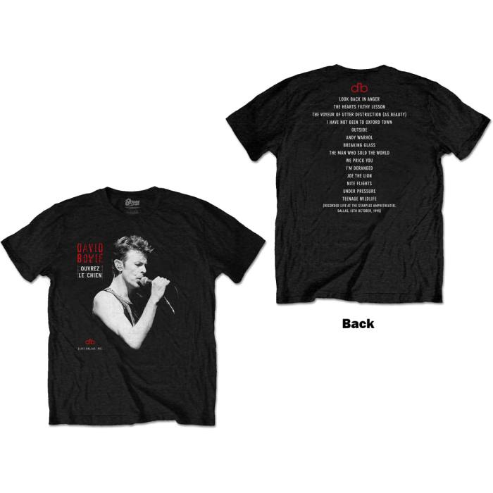 David Bowie Dallas 95 T-shirt 86471