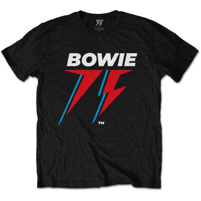 David Bowie 75th Logo T-shirt 86489