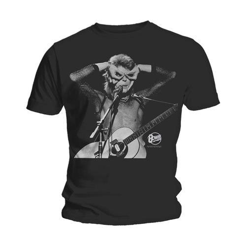 T-shirt David Bowie Acoustics (črna) 86553