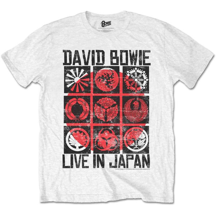 T-shirt David Bowie Live in Japan 86655