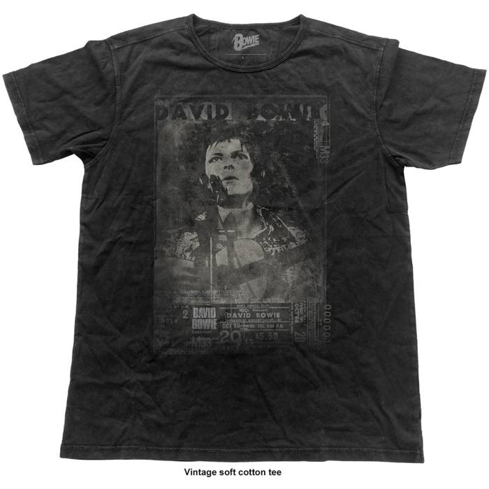 T-shirt David Bowie – Live Vintage 86852