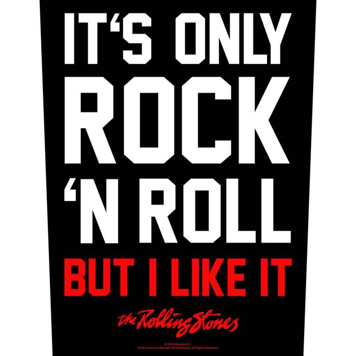 The Rolling Stones Back Patch 86879