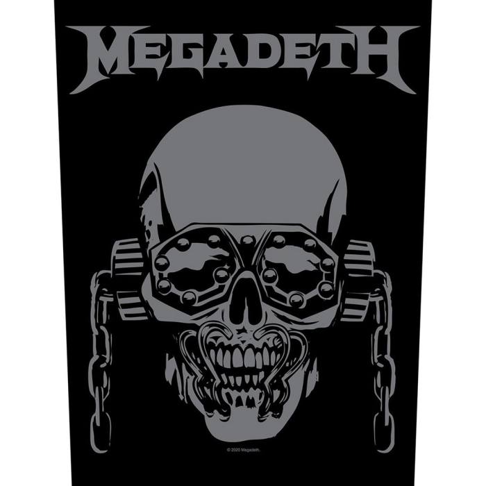 Megadeth Back Patch: Vic Rattlehead 86892