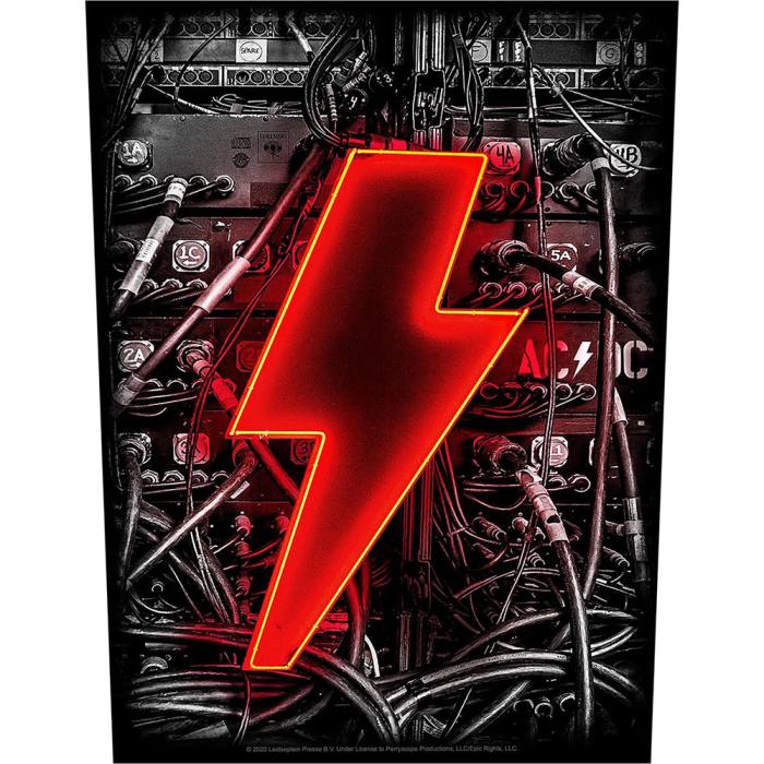 AC/DC Back Patch: PWR-UP Bolt 86893