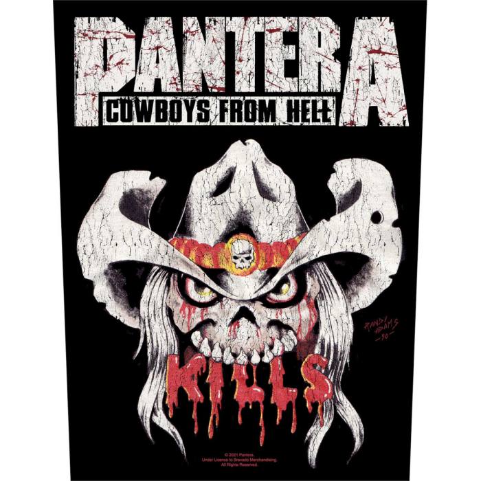 Pantera Našitek Veliki Hrbtni: Kills 86905