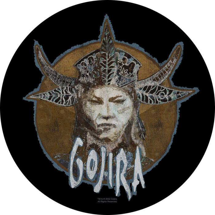 Našitek veliki hrbtni Gojira – Fortitude 86914
