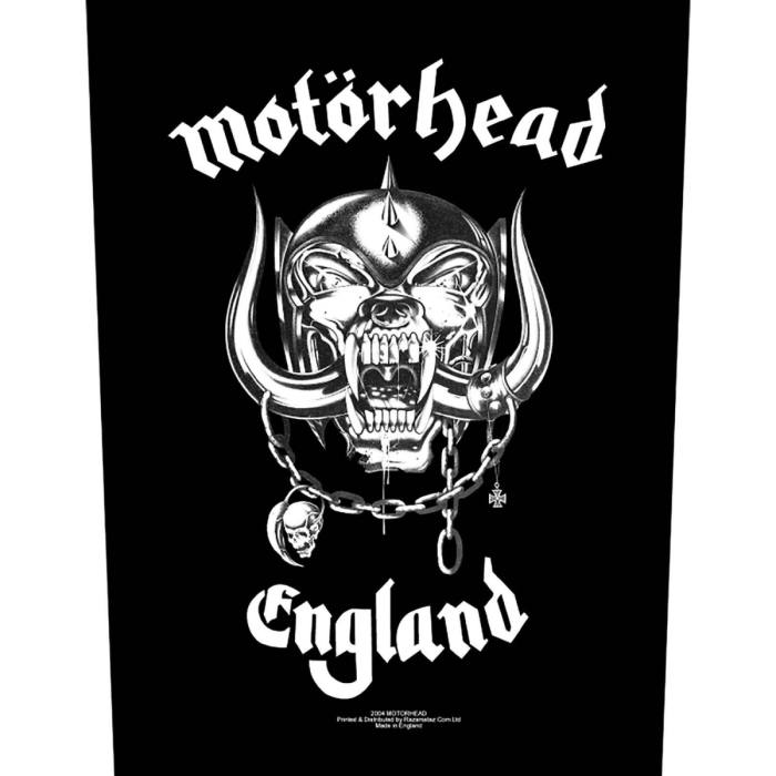 Našitek Motorhead hrbtni England 86924