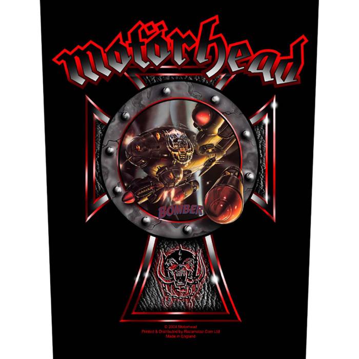 Našitek Motorhead hrbtni Iron Cross Bomber 2004 86925