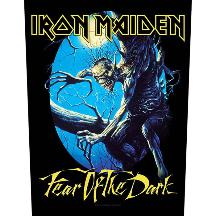 Našitek Iron Maiden hrbtni Fear Of The Dark 86936