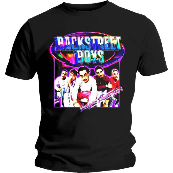 T-shirt Backstreet Boys Larger Then Life 87121
