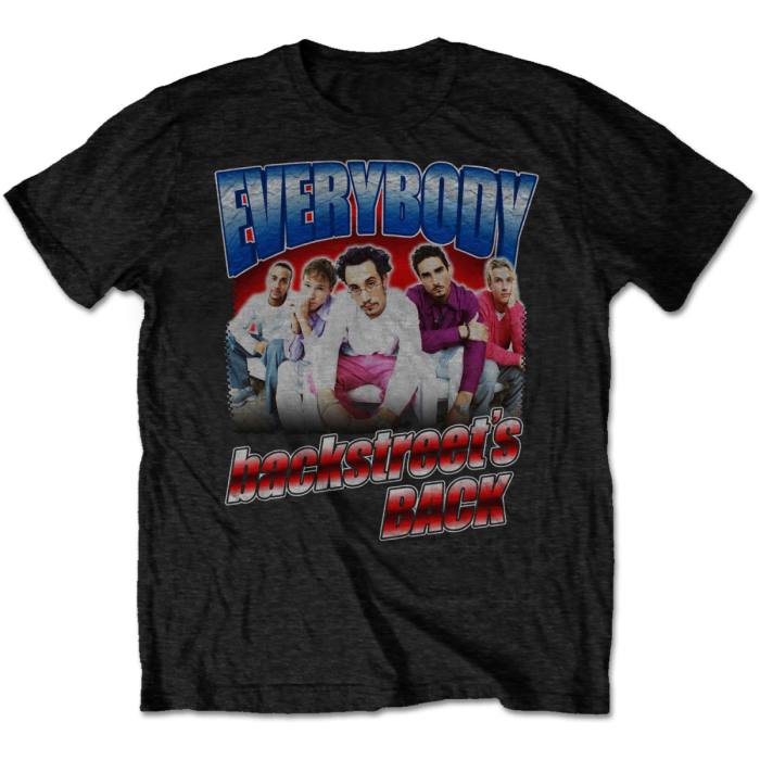 Backstreet Boys Unisex T-Shirt: Everybody (Black) 87124