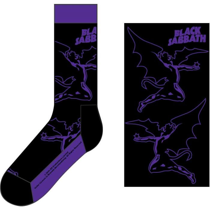 Black Sabbath unisex nogavice Logo & Demon (40–45) 87226