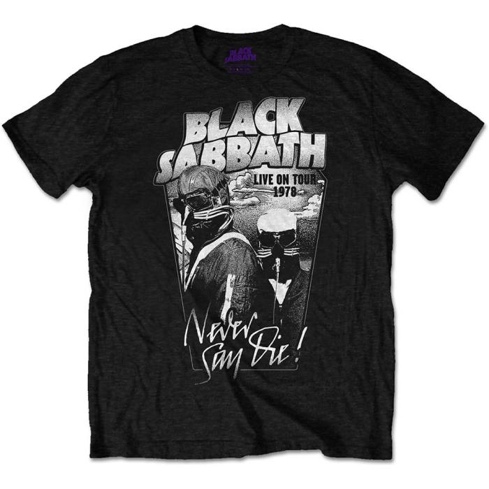T-shirt Black Sabbath Never Say Die Grey Tone (Black) 87339