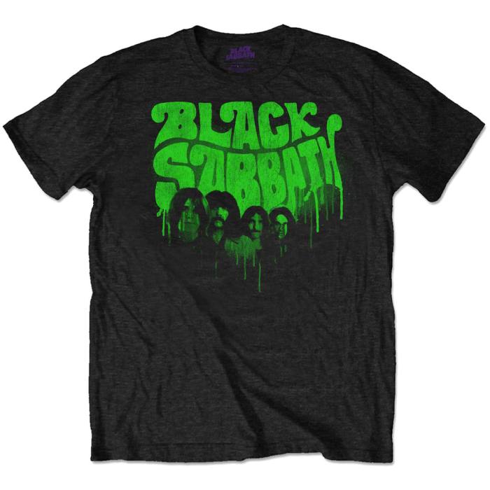 Black Sabbath T-shirt Graffiti (črna) 87479