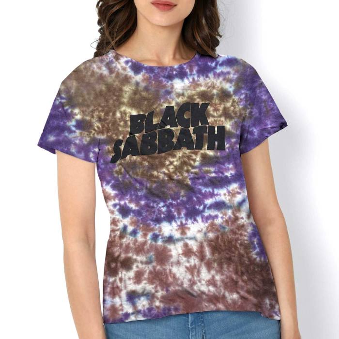 Wavy Logo Black Sabbath T-shirt 87517