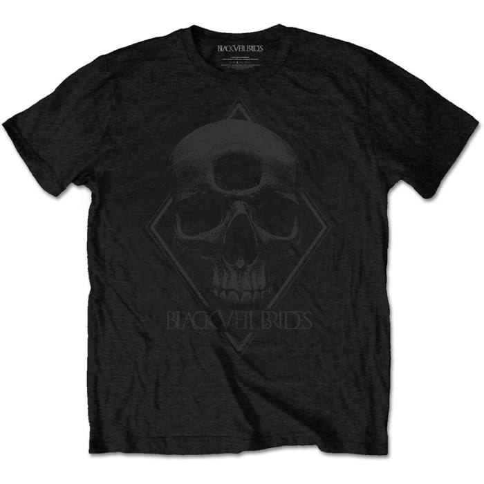 Black Veil Brides Unisex T-Shirt: 3rd Eye Skull 87803