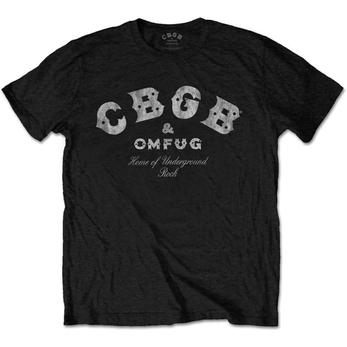 CBGB Unisex T-shirt Classic Logo (Black) 87920