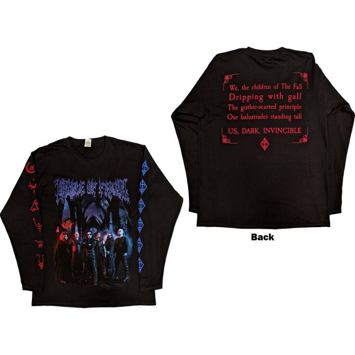 Existence Band Tour T-shirt dolgi rokav - Cradle Of Filth 88254