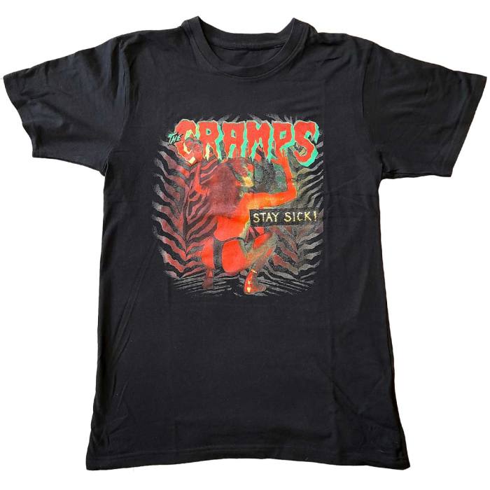 The Cramps T-shirt Stay Sick (črna) 88280
