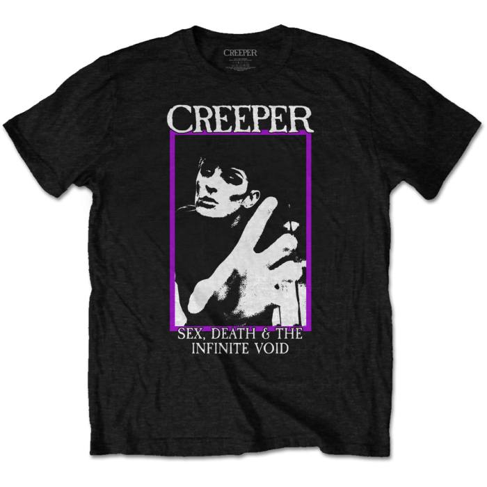 Creeper T-shirt: Sex, Death & The Infinite Void (črna) 88322