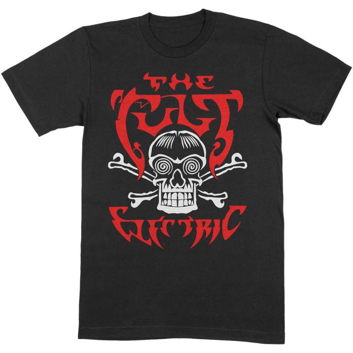 The Cult Unisex T-shirt: Electric (Black) 88340