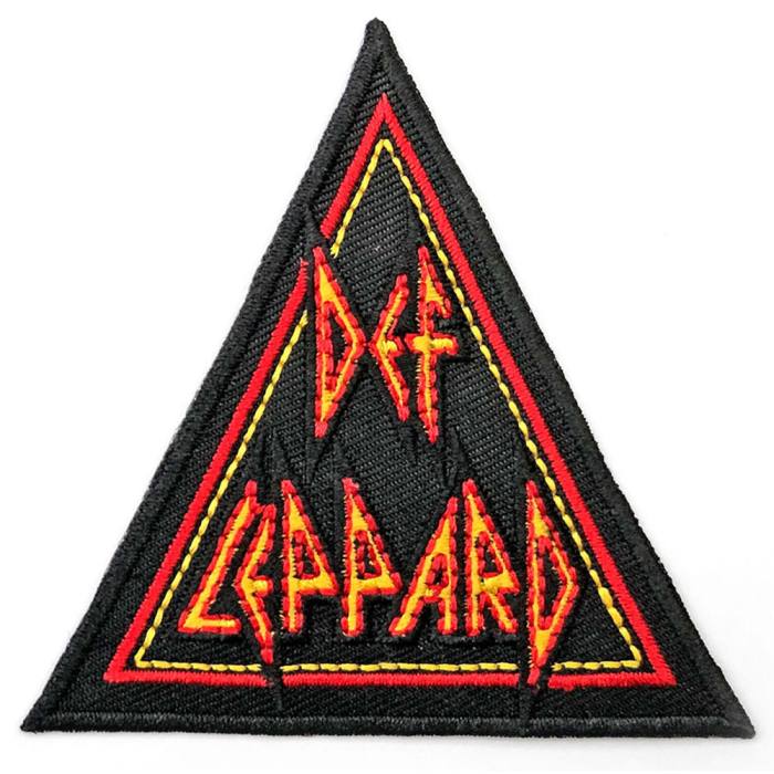 Def Leppard Našitek Triangle Logo 88657