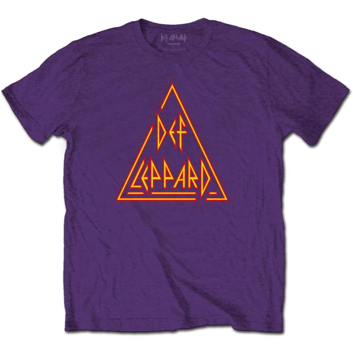 Def Leppard T-shirt: Classic Triangle Logo 88713